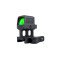 American Defense Mfg. AD-509T Optic Mount Co-Witness Height Anodized Finish Black Quick Release Fits Holosun 509T Footprint AD-509T-10-STD