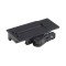 American Defense Mfg. AD-510C Optic Mount Lower 1/3 Height Anodized Finish Black Quick Release Fits Holosun 510C AD-510C-11-STD
