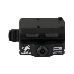 American Defense Mfg. QD Mount AD-RMR Fits Trijicon RMR Lightweight Co-Witness Height Black AD-RMR-LW-10-STD