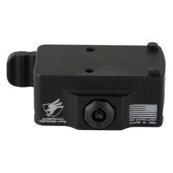American Defense Mfg. Mount Fits Trijicon RMR Left Hand Lever Lighweight Quick Release Black AD-RMR-LW-L-STD