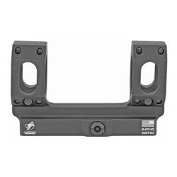 American Defense Mfg. AD-Scout-S Mount Quick Detach Vertical Split Rings 30MM Black AD-SCOUT-S-30-STD