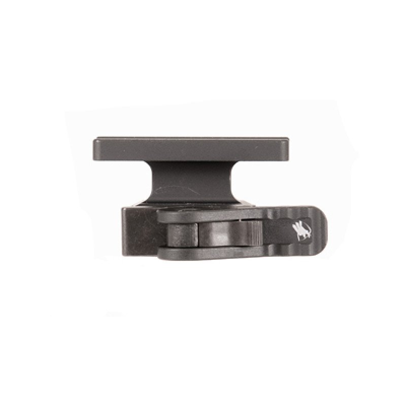 American Defense Mfg. AD-T1 Optic Mount Co-Witness Height Anodized Finish Black Quick Release Fits Aimpoint Micro T1/T2/Comp M5 AD-T1-LW-10-STD Device for attaching optics to a weapon. MPN: AD-T1-LW-10-STD