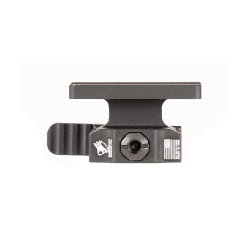 American Defense Mfg. AD-T1 Optic Mount Co-Witness Height Anodized Finish Black Quick Release Fits Aimpoint Micro T1/T2/Comp M5 AD-T1-LW-10-STD Device for attaching optics to a weapon. MPN: AD-T1-LW-10-STD