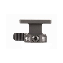 American Defense Mfg. AD-T1 Optic Mount Lower 1/3 Anodized Finish Black Quick Release Fits Aimpoint Micro T1/T2/Comp5 AD-T1-LW-11-STD