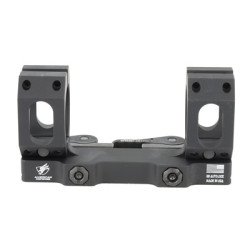 American Defense Mfg. AD-Recon-SL Scope Mount Dual Quick Detach Vertical Spit Rings 30MM Low Height Black AD-RECON-SL-30-STD