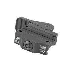 American Defense Mfg. Mount Quick Detach Fits Trijicon MRO Low Profile Height Tac Lever Black AD-MRO-L-TAC