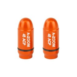 A-Zoom Strikercaps Snap Caps Orange 45 ACP 2/Pk 17104