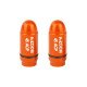 A-Zoom Strikercaps Snap Caps Orange 45 ACP 2/Pk 17104 Lymans extremely popular A-Zoom Snap Caps are the best choice for safety training function testing and dry firing practice. MPN: 17104
