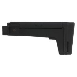 B5 Systems AK Stocked Fixed Fits AKM Pattern Stamped Receivers Matte Finish Black AKM-1497