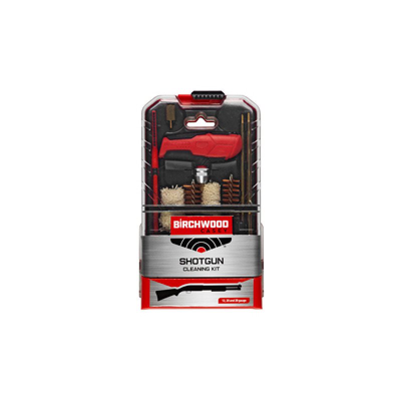 Experience easier cleaning with the lightweight durable and heavy-duty Birchwood Casey Shotgun Cleaning Kit!  MPN: BC-SHGCLN-KIT