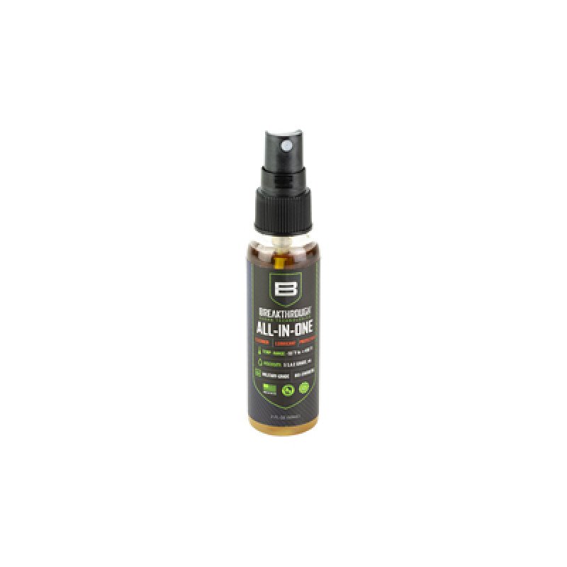 This biosynthetic All-In-One (CLP) is expertly crafted using the finest base oils additives and most effective solvents that modern chemistry has to offer.  MPN: BB-AIO-2OZ
