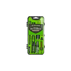 Breakthrough Clean Technologies Vision Series Cleaning Kit For AR15 Includes Cleaning Rod Sections Hard Bristle Nylon Brushes Jags Patch Holders Cotton Patches Durable Aluminum Handle And Mini Bottles of Breakthrough Military-Grade Solvent And Bat