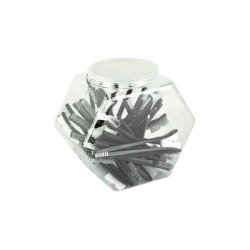 Breakthrough Clean Technologies Double Ended Flexible Nylon Brush 50 Count Bowl BT-DENBHEX