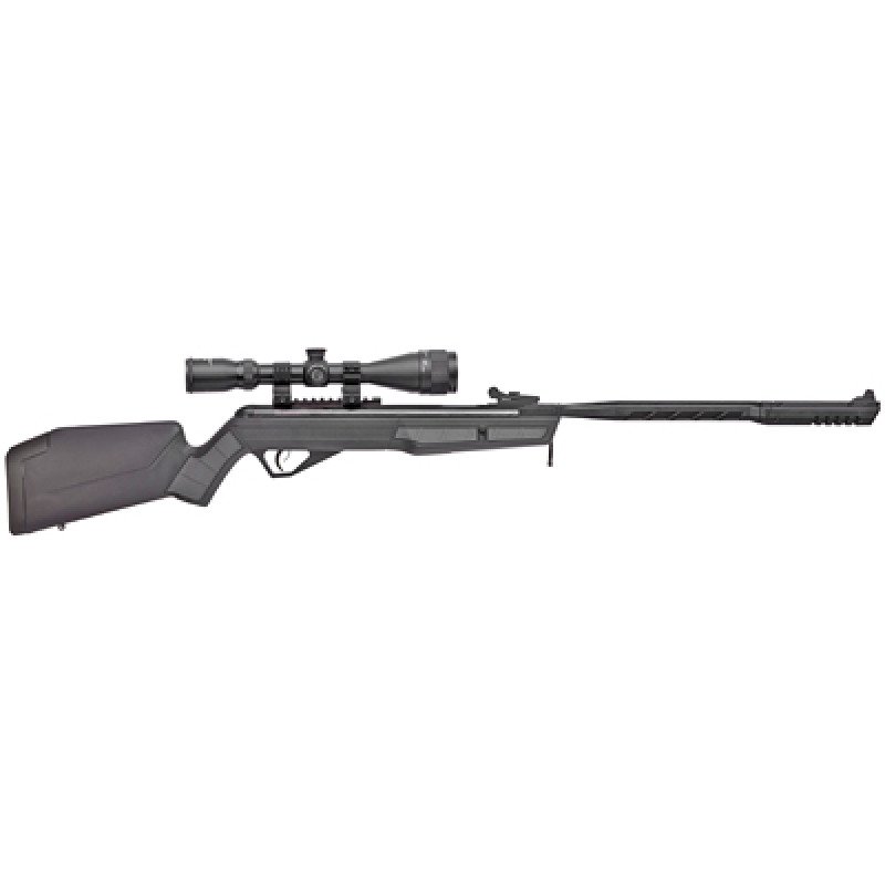 This Air Rifle has an Ergonomic stock with soft touch inserts and a rubber recoil pad.  MPN: BVH22TPSS-SX