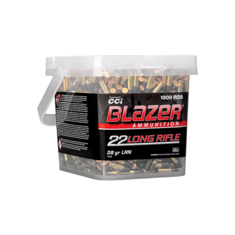 Blazer 22 Long Rifle ammo is loaded with a 40-grain bullet thats great for everything from small game hunting to casual plinking.  MPN: 10025