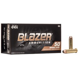 Blazer Ammunition Blazer Brass 357MAG 158 Grain Jacketed Hollow Point 50 Round Box 5207