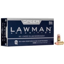 Speer Ammunition Speer Lawman 9MM 147Gr Total Metal Jacket 50 1000 53620