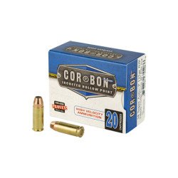 CorBon Self Defense 38 Super 125 Grain Jacketed Hollow Point +P 20 Round Box 38X12520