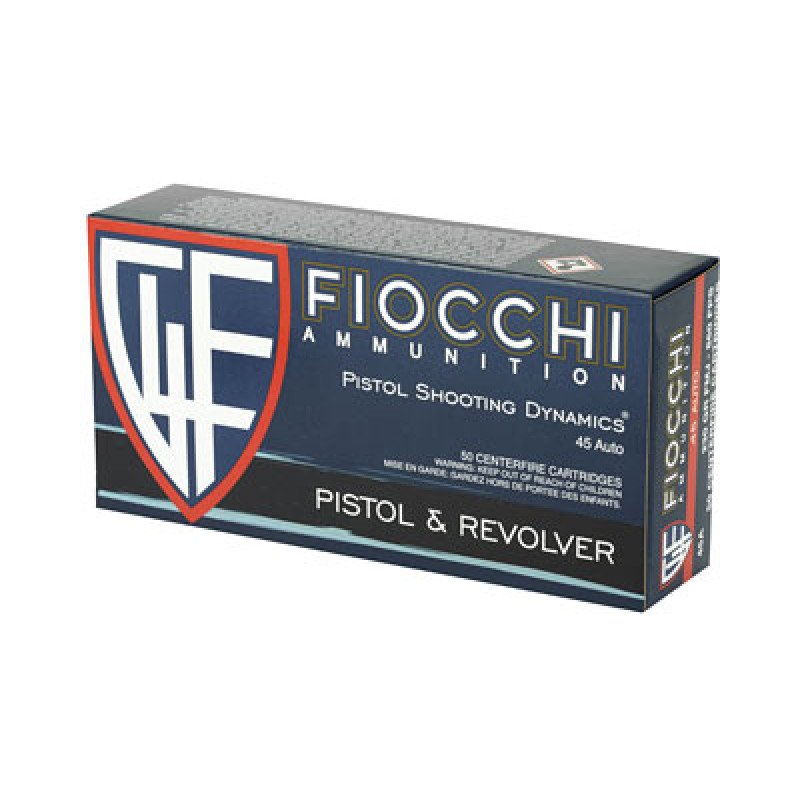 Fiocchi of America is widely recognized as a manufacturer of top quality reliable and consistent handgun ammunition around the globe.  MPN: 45A500