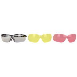 Howard Leight XC Glasses Black Frame 3 Lenses R-01637 Howard Leight XC Glasses Black Frame 3 Lenses R-01637