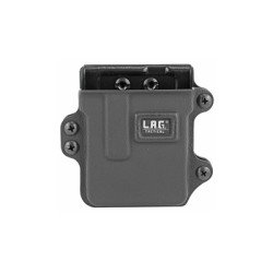 L.A.G. Tactical Inc. Single Rifle Magazine Carrier Fits AR-15 and .223 Accuracy International Magazines Kydex Black Finish 35000