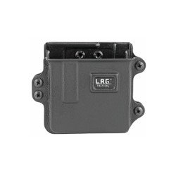 L.A.G. Tactical Inc. Single Rifle Magazine Carrier Fits AR-10 Magazines Kydex Black Finish 35001