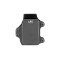L.A.G. Tactical Inc. Single Rifle Magazine Carrier Fits Pistol Caliber Carbine Magazines Kydex Black Finish 35002