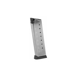 Mecgar Magazine 45ACP 8 Rounds Fits 1911 Nickel Finish MGCG4508NPF