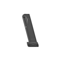 Mecgar Pistol Magazine 40S&W 15 Rounds Fits Beretta 96 Pistols Steel Black Anti-Friction Coating MGPB9615DPS