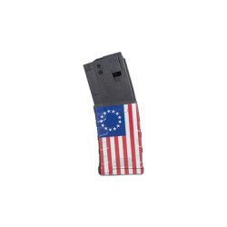 Mission First Tactical Magazine 223 Remington 556NATO Fits AR-15 30 Rounds Betsy Ross Flag EXDPM556D-BTR