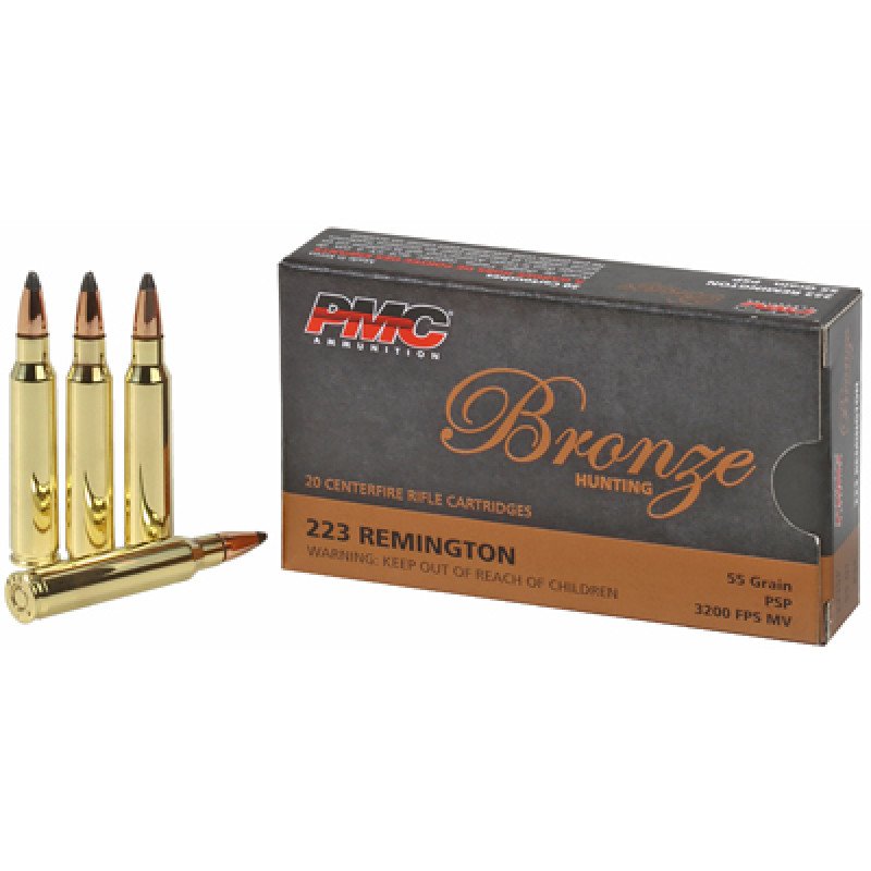 Regardless of the PMC ammunition you choose you can always depend on PMC products quality measured by dependability safety performance and downrange accuracy.  MPN: 223SP