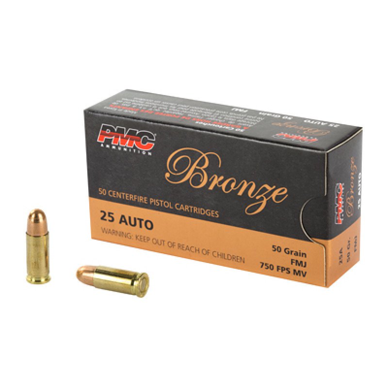 Take advantage of PMC Bronze affordability for any situation that involves high-volume shooting without compromising downrange results.  MPN: 25A