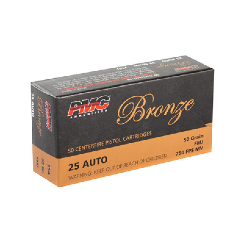 Take advantage of PMC Bronze affordability for any situation that involves high-volume shooting without compromising downrange results.  MPN: 25A