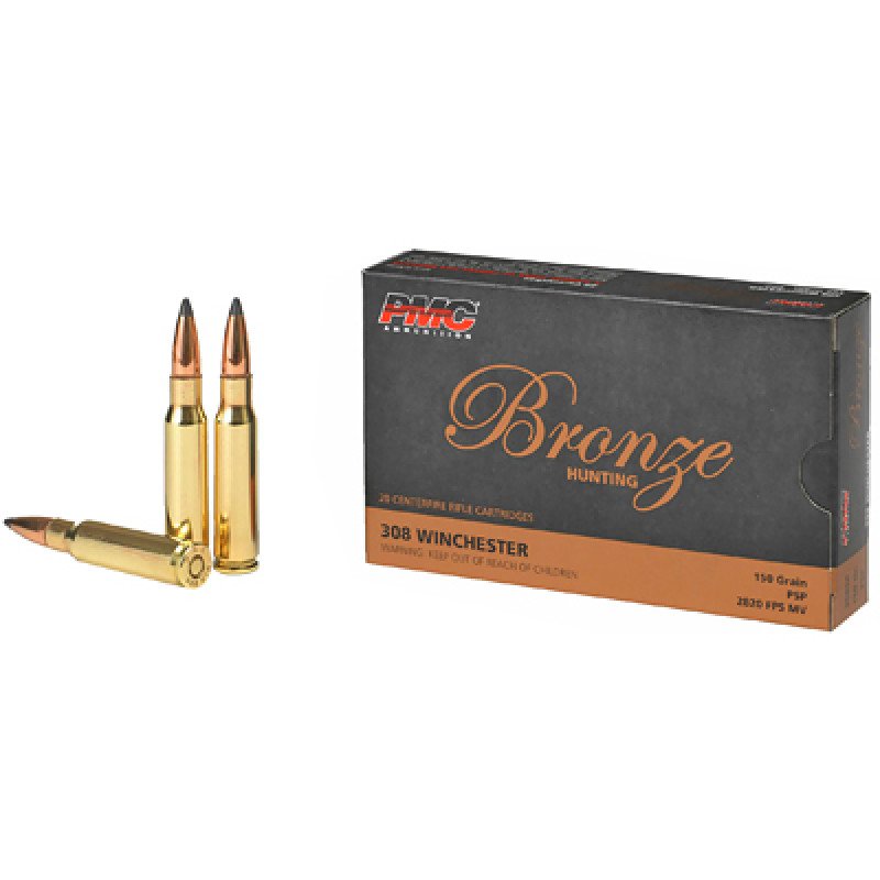 Regardless of the PMC ammunition you choose you can always depend on PMC products quality measured by dependability safety performance and downrange accuracy.  MPN: 308SP