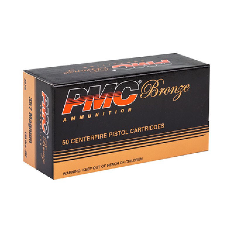 Take advantage of PMC Bronze affordability for any situation that involves high-volume shooting without compromising downrange results.  MPN: 357A