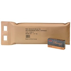 PMC Bronze 380ACP 90 Grain Full Metal Jacket 300 Round Bulk Pack 380A-BP