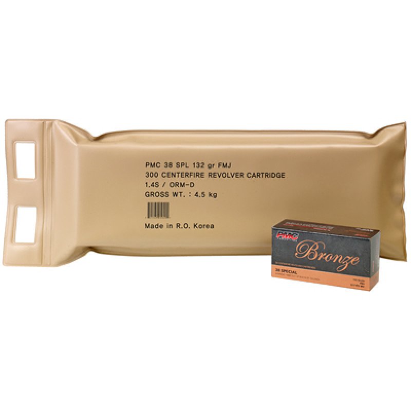 Regardless of the PMC ammunition you choose you can always depend on PMC products quality measured by dependability safety performance and downrange accuracy.  MPN: 38G-BP