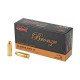 Regardless of the PMC ammunition you choose you can always depend on PMC products quality measured by dependability safety performance and downrange accuracy.  MPN: 38SA