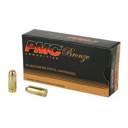 PMC Bronze 40S&W 165 Grain Full Metal Jacket 50 Round Box 40D