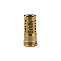 Q Cherry Bomb Muzzle Brake 8.6 Blackout M18X1.5 Thread Pitch Gold CB-M18-1.5