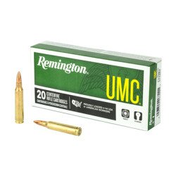Remington UMC 223 Remington 55 Grain Full Metal Jacket 20 Round Box 23711