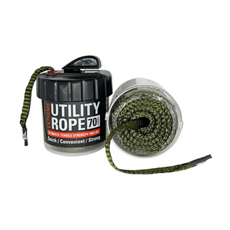 Rapid Rope Mini Canister Olive Drab Green Rope In a Can 70 Feet Rated ...