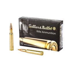 Sellier & Bellot Rifle 30-06 180 Grain Full Metal Jacket 20 Round Box SB3006A