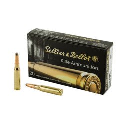 Sellier & Bellot Rifle 308WIN 180 Grain Soft Point 20 Round Box SB308C