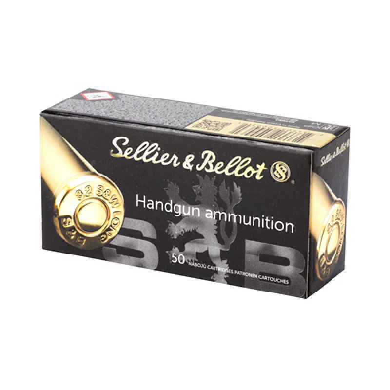 Sellier & Bellot Pistol 32 S&W Long 100 Grain Wadcutter 50 Round Box SB32SWLB Lead Wadcutter and Lead Semi-Wadcutter projectiles are a very popular choice for target shooting. MPN: SB32SWLB