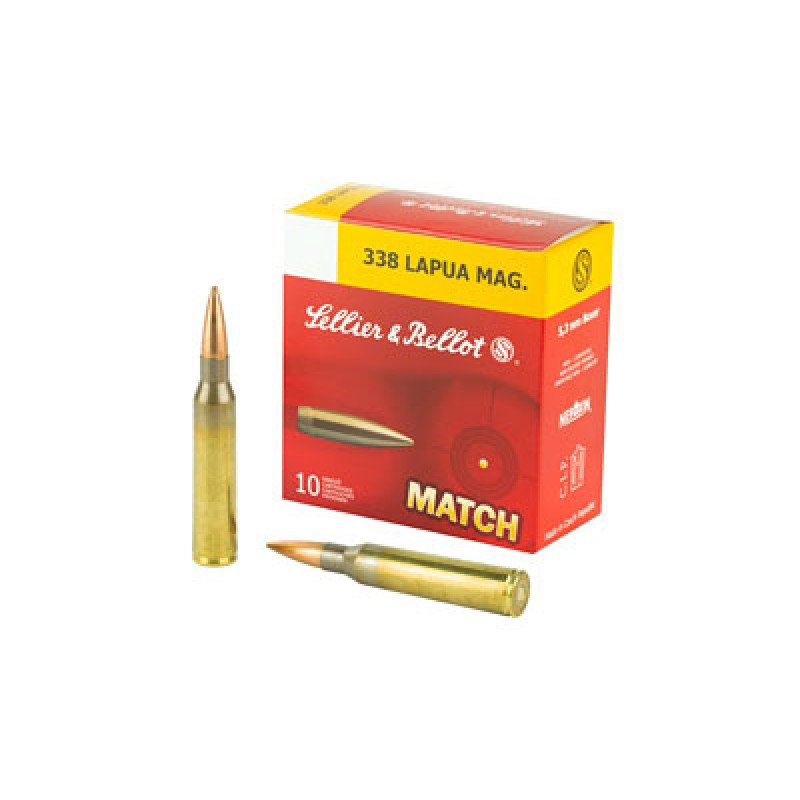 Sellier & Bellot rifle ammunition is designed and field-tested to provide shooters and hunters with the widest selection of caliber offerings and the highest performance projectiles on the market today.  MPN: SB338LMB