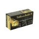 Full Metal Jacket projectiles are the ideal choice for recreational target shooting and extended training sessions at the range.  MPN: SB357A