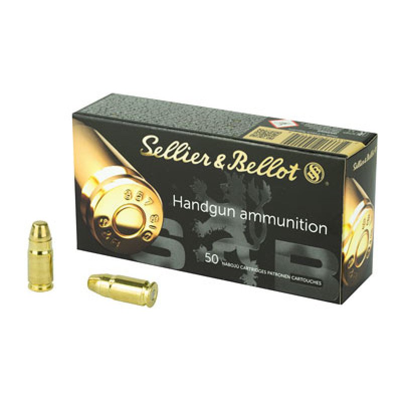 Full Metal Jacket projectiles are the ideal choice for recreational target shooting and extended training sessions at the range.  MPN: SB357SIG