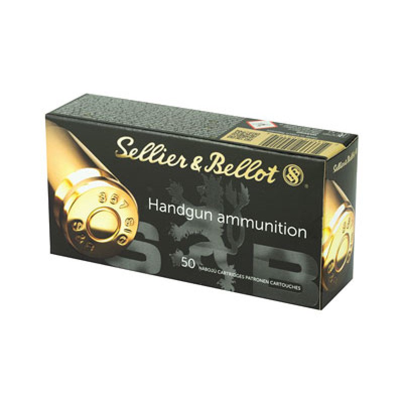 Full Metal Jacket projectiles are the ideal choice for recreational target shooting and extended training sessions at the range.  MPN: SB357SIG