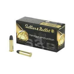 Sellier & Bellot Pistol 38 Special 158 Grain Lead Round Nose 50 Round Box SB38A